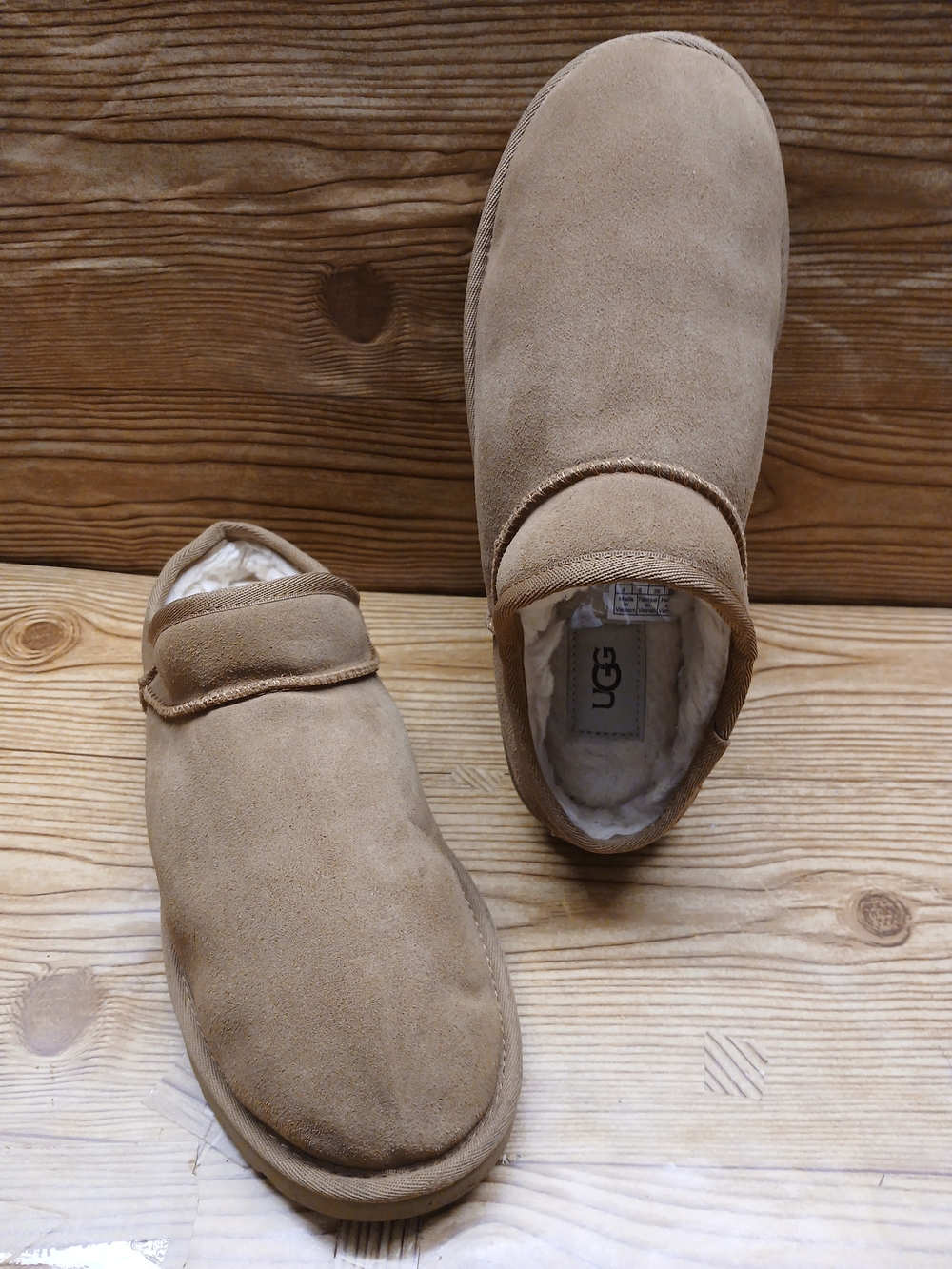 UGG Women's Slip-On Suede Mule in Chestnut - Picture 7 of 14